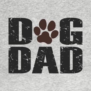 Dog Dad, Dog Paws, Funny Father's Day Gift For Awesome Dad Dog Lovers T-Shirt
